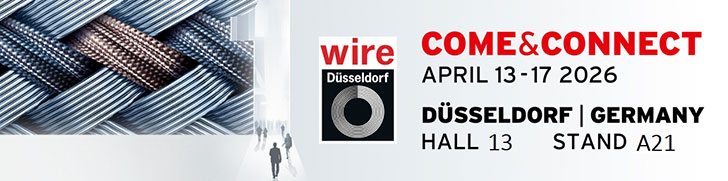 Besuchen Sie uns auf der wire 2026 in Düsseldorf